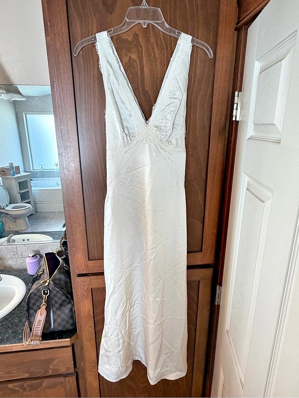 Cider Lace Maxi in cream